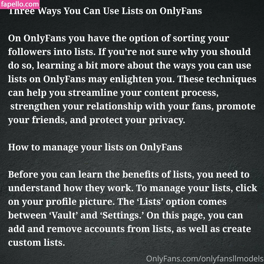 onlyfansllmodels Onlyfans Photo Gallery 