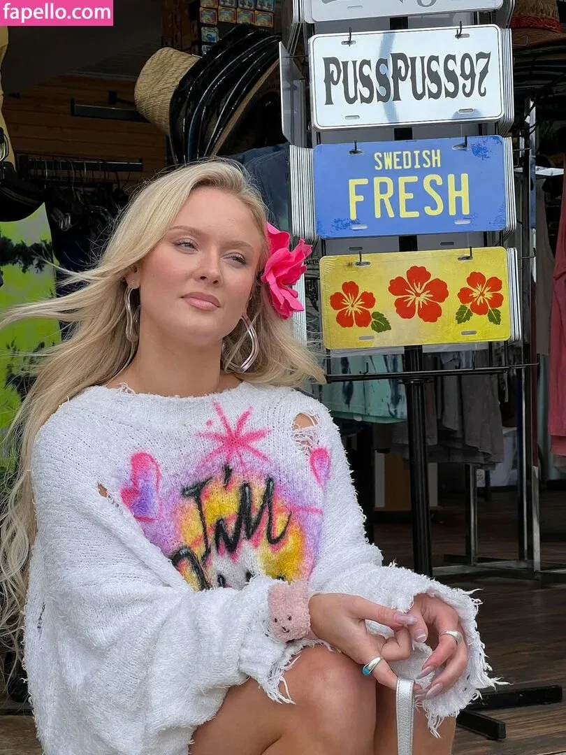 Zara Larsson / zaralarsson Onlyfans Photo Gallery 