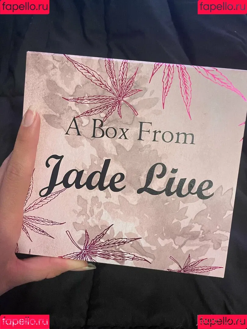 Jadelive / cantimpressjade Onlyfans Photo Gallery 