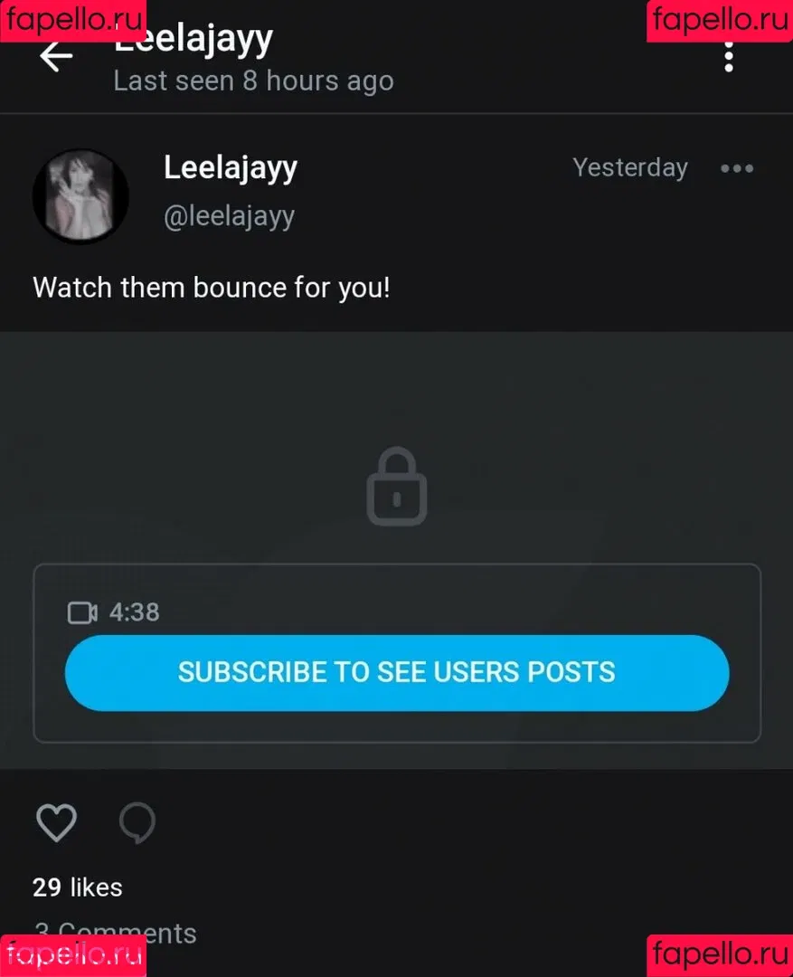 Leelajay / https: / leelajayy Onlyfans Photo Gallery 
