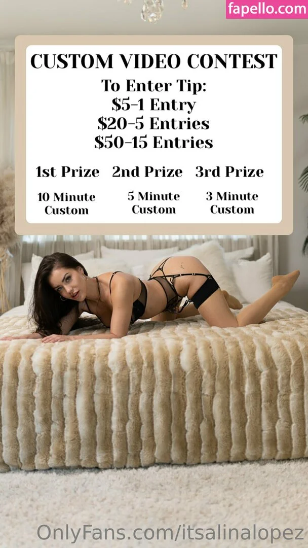 itsalinalopez / itsalinalopezofficial Onlyfans Photo Gallery 