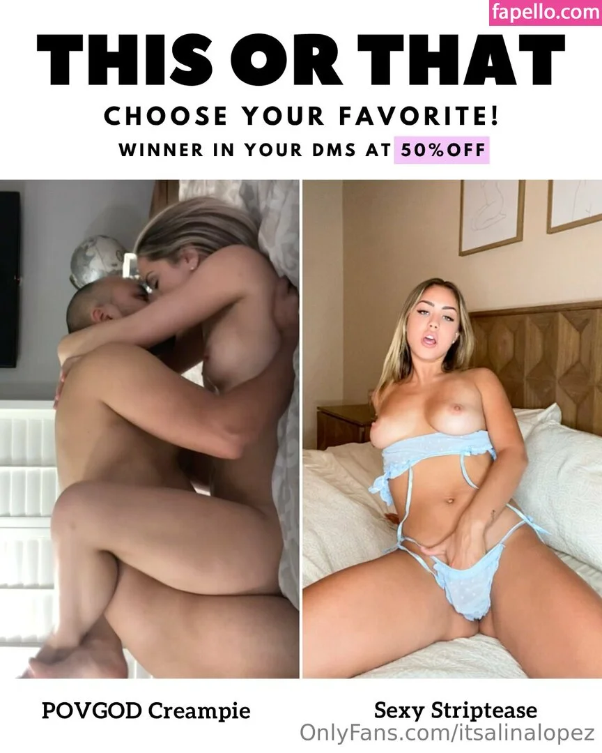 itsalinalopez / itsalinalopezofficial Onlyfans Photo Gallery 