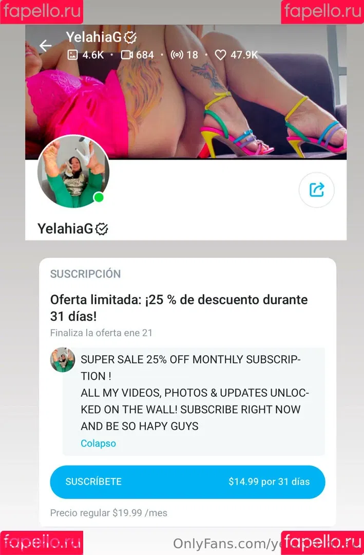 yelahia_gfree / yelahiah_ Onlyfans Photo Gallery 