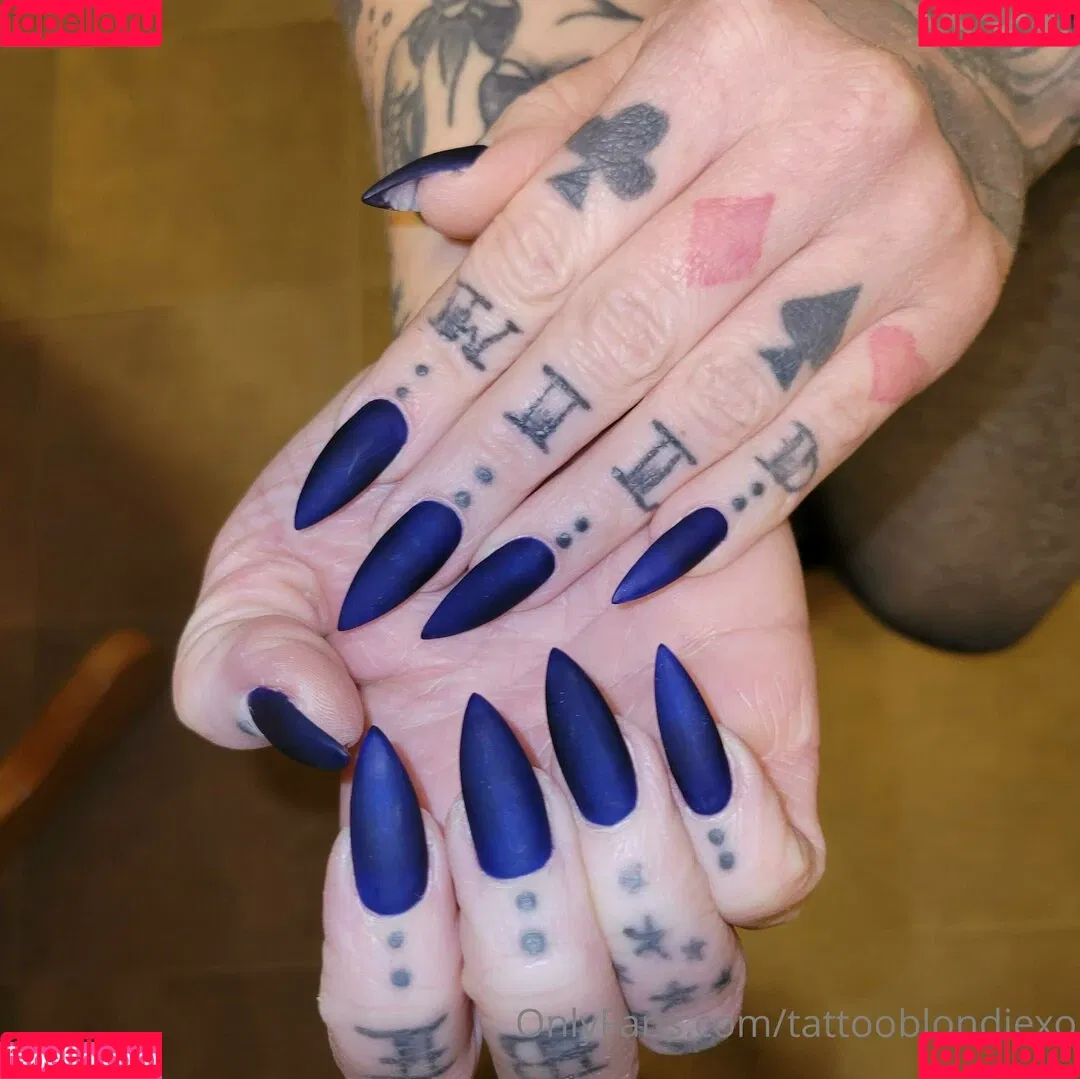 inkedblondiexo / tattooblondiexo Onlyfans Photo Gallery 