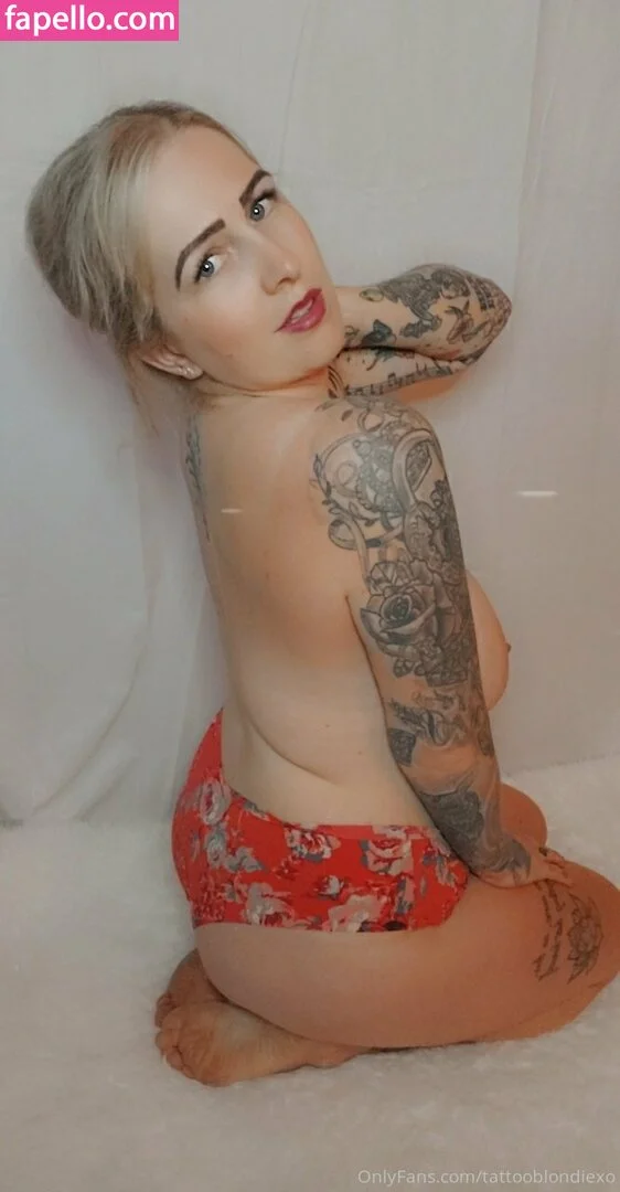 inkedblondiexo / tattooblondiexo Onlyfans Photo Gallery 