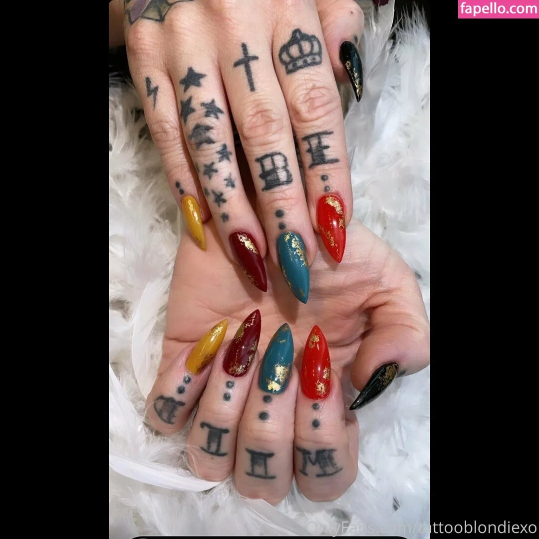 inkedblondiexo / tattooblondiexo Onlyfans Photo Gallery 