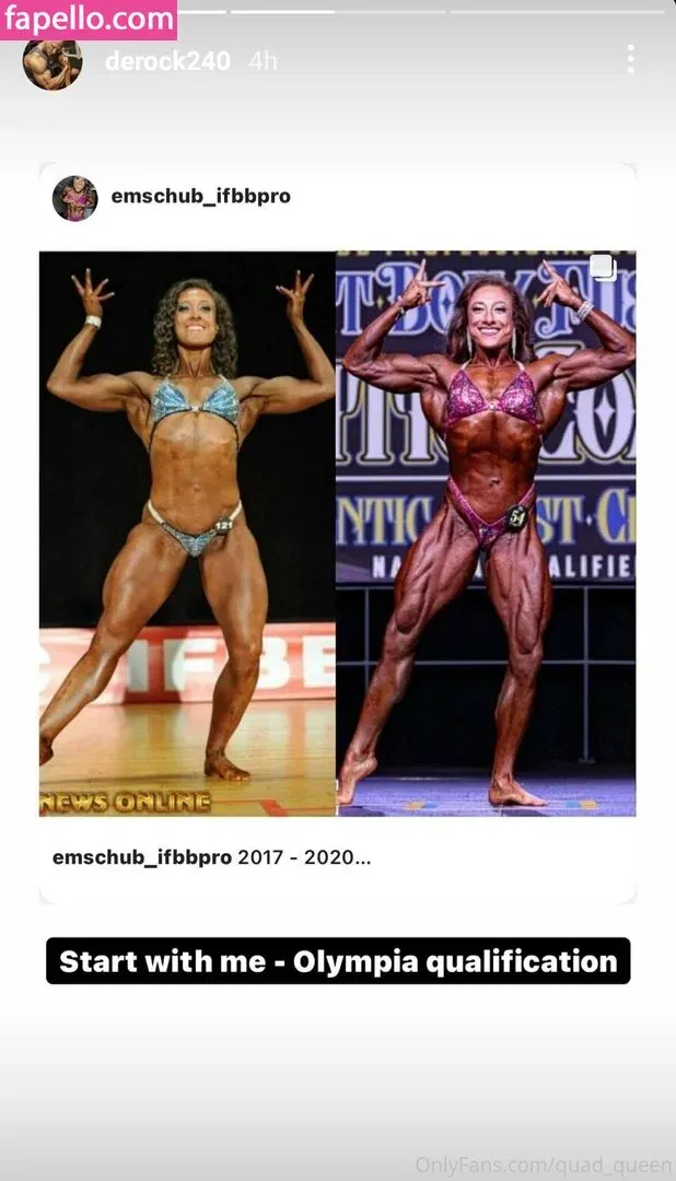 Quad_queen / emily schubert / emschub_ifbbpro Onlyfans Photo Gallery 