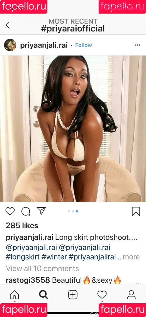 Priya Anjali Rai / priya_rai_xoxo / priyaanjalirai Onlyfans Photo Gallery 