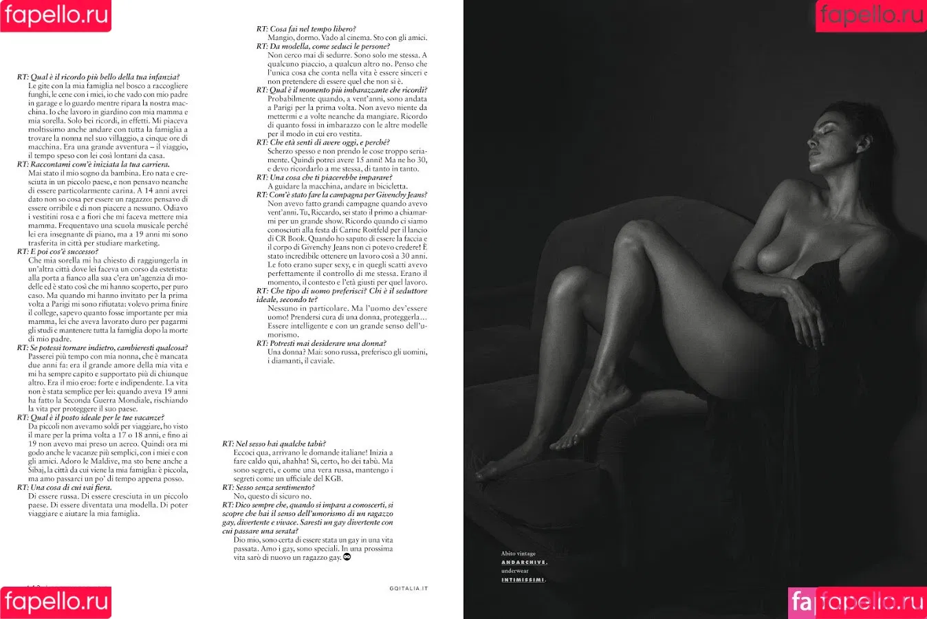 Irina Shayk / irinashayk / theirishayk Onlyfans Photo Gallery 