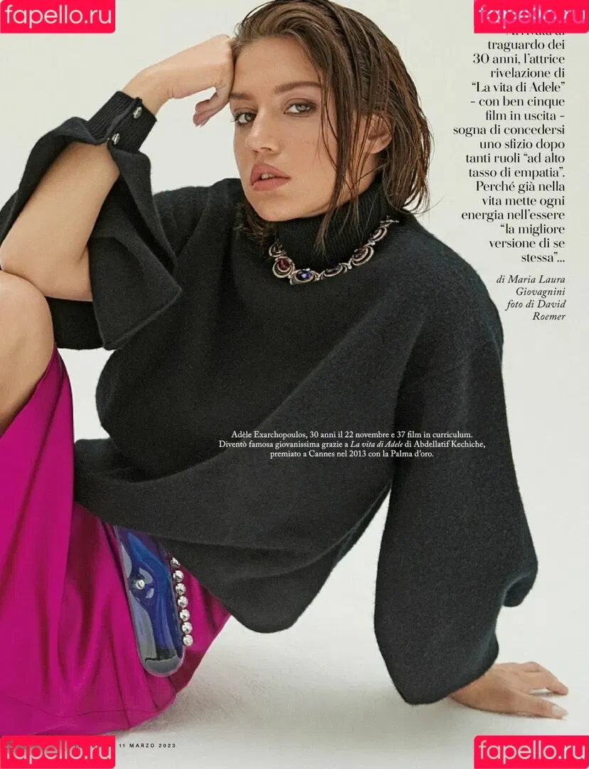 Adele Exarchopoulos / adeleexarchopoulos Onlyfans Photo Gallery 
