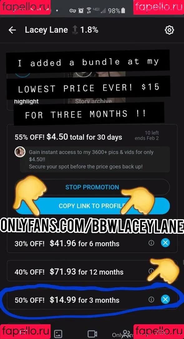 laceyfree / laceylanefree Onlyfans Photo Gallery 