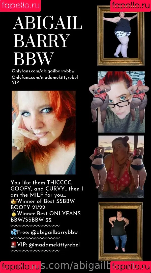 abigail_barry_1 / abigailbarrybbw Onlyfans Photo Gallery 