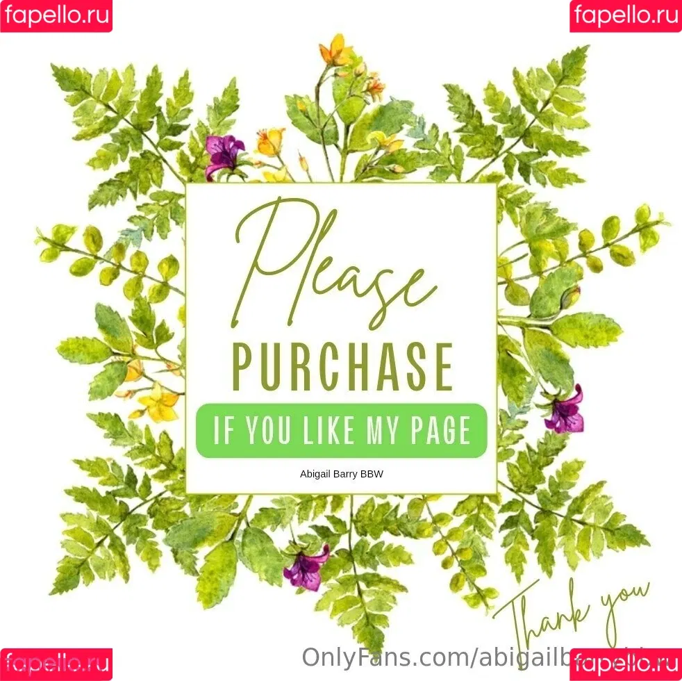 abigail_barry_1 / abigailbarrybbw Onlyfans Photo Gallery 