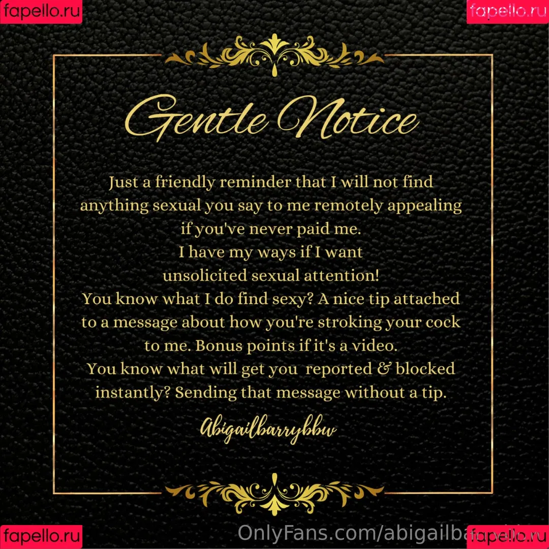 abigail_barry_1 / abigailbarrybbw Onlyfans Photo Gallery 