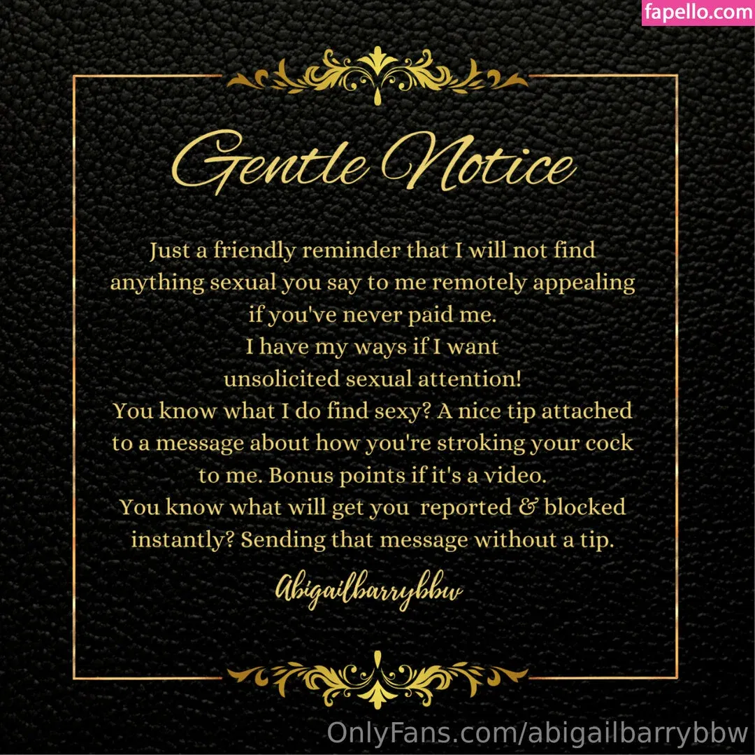 abigail_barry_1 / abigailbarrybbw Onlyfans Photo Gallery 