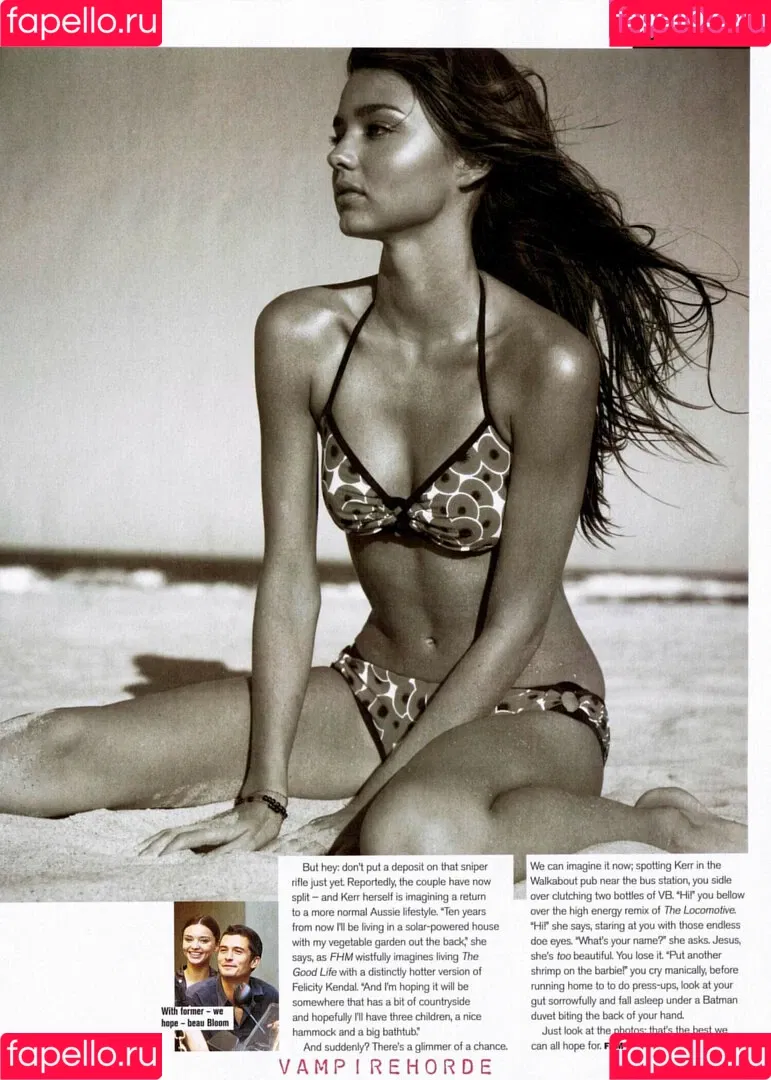 Miranda Kerr / mirandakerr / tsmirandakerr Onlyfans Photo Gallery 