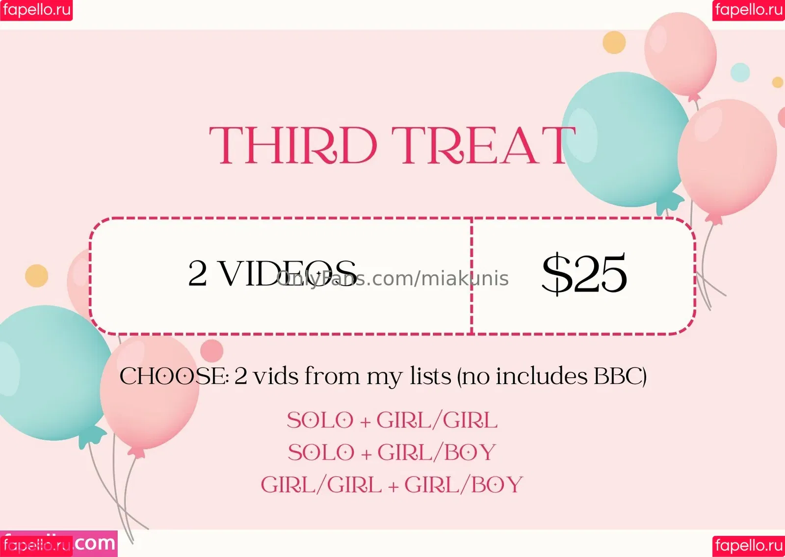 kunismilaonline / miakunis Onlyfans Photo Gallery 