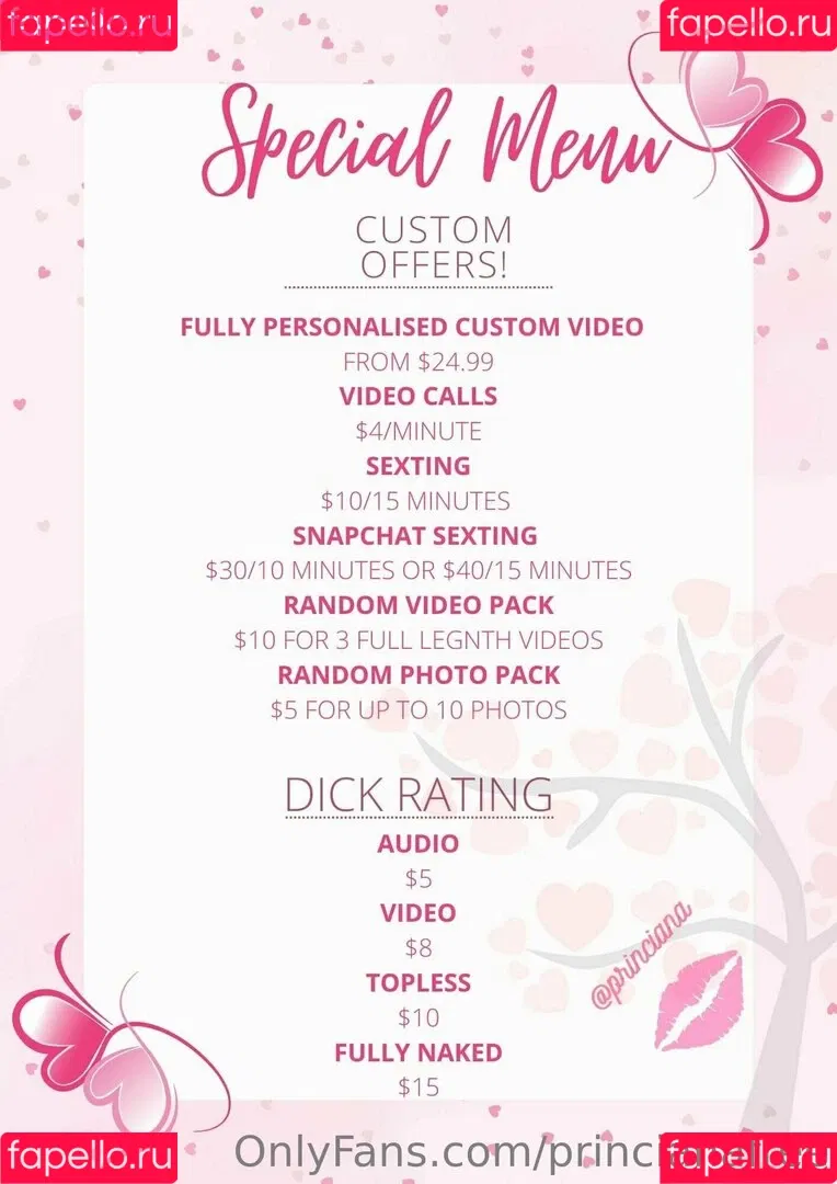 princianafree / thelifeofprinciee Onlyfans Photo Gallery 