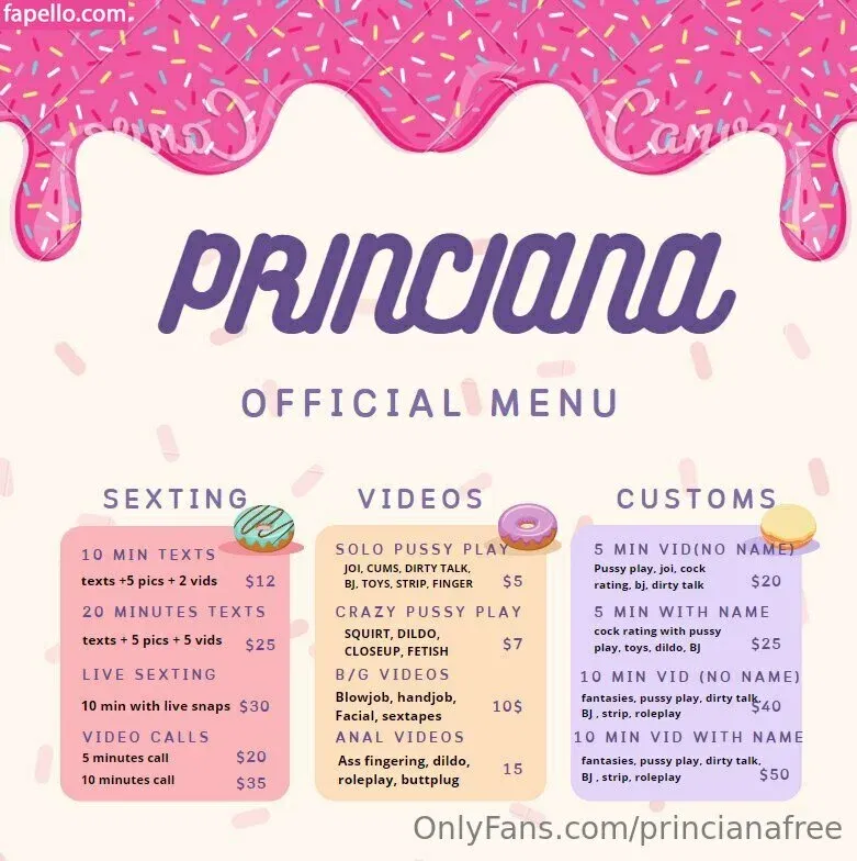 princianafree / thelifeofprinciee Onlyfans Photo Gallery 