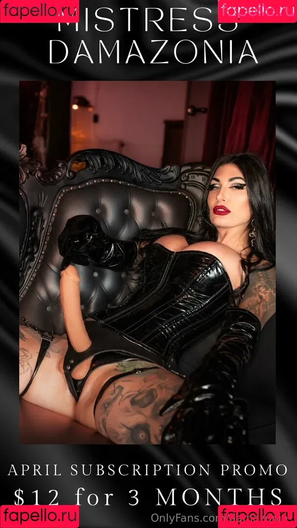 Damazonia_ / Mistress Damazonia / damazonia.official Onlyfans Photo Gallery 