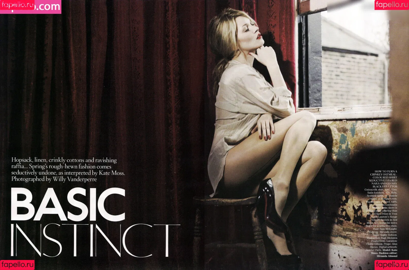 Kate Moss / kateamoss / katemossagency Onlyfans Photo Gallery 