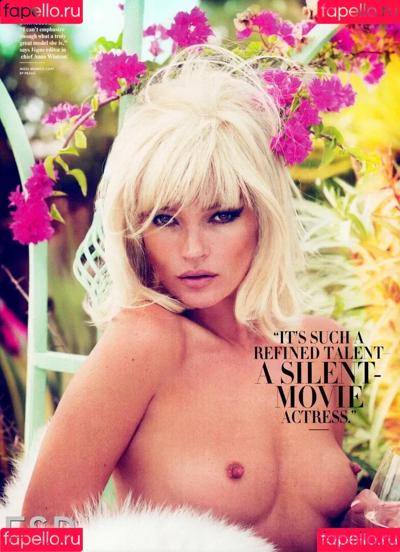 Kate Moss / kateamoss / katemossagency Onlyfans Photo Gallery 