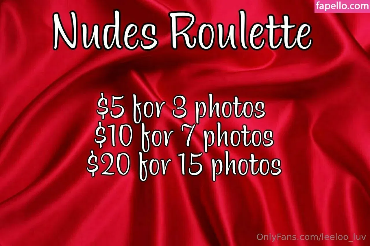 lee.loo.luv / leeloo_luv Onlyfans Photo Gallery 