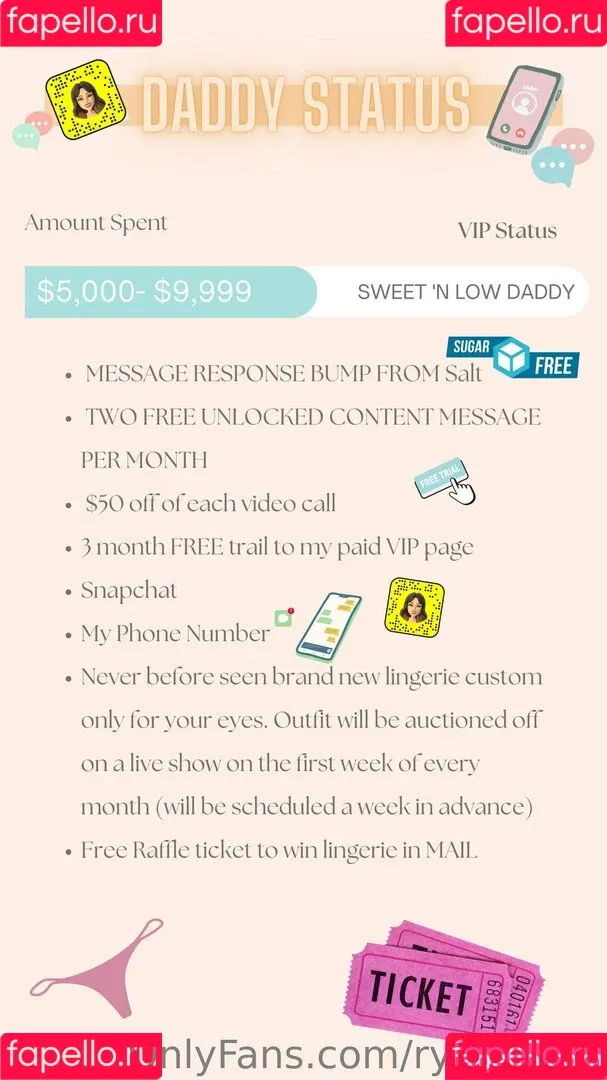 ryalierose / rylierose_xo Onlyfans Photo Gallery 