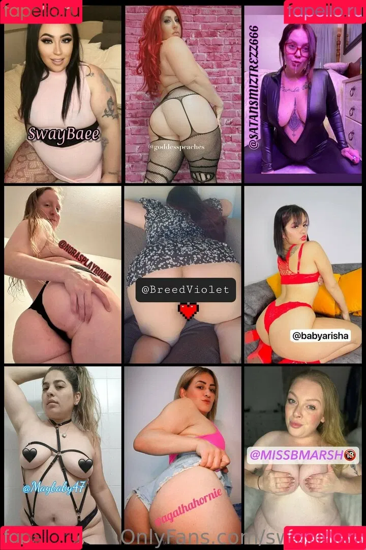 sway_baetv / swaybaee Onlyfans Photo Gallery 