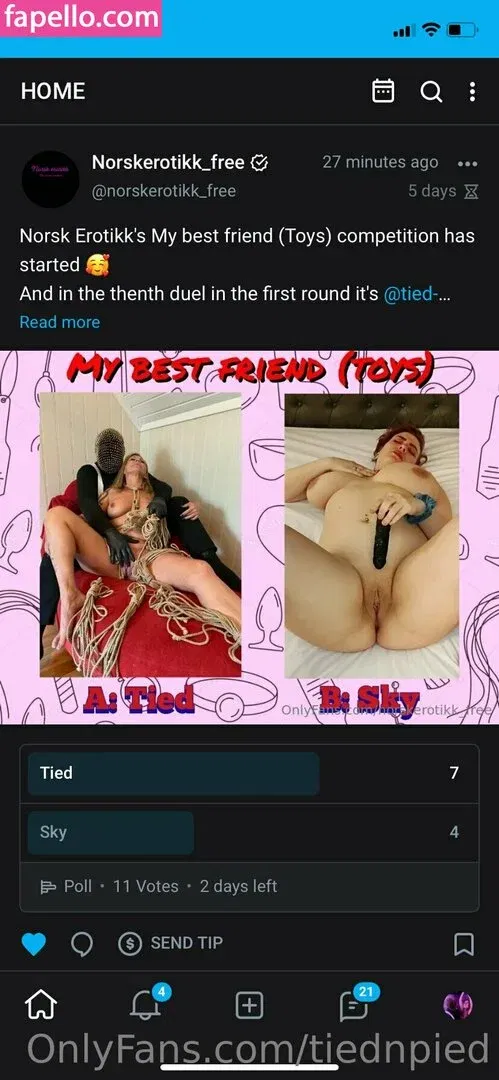 tiednpied Onlyfans Photo Gallery 