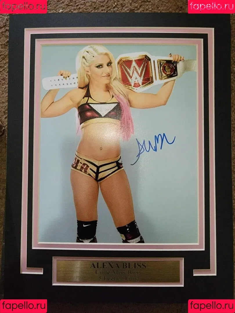 Alexa Bliss / WWE / alexa_bliss / alexa_bliss_wwe_ / alexafansite Onlyfans Photo Gallery 
