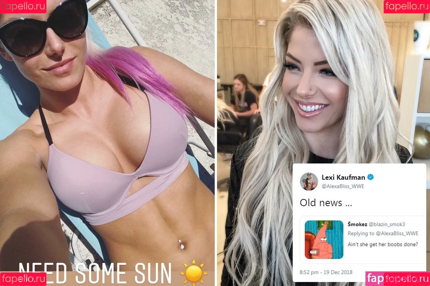 Alexa Bliss / WWE / alexa_bliss / alexa_bliss_wwe_ / alexafansite Onlyfans Photo Gallery 