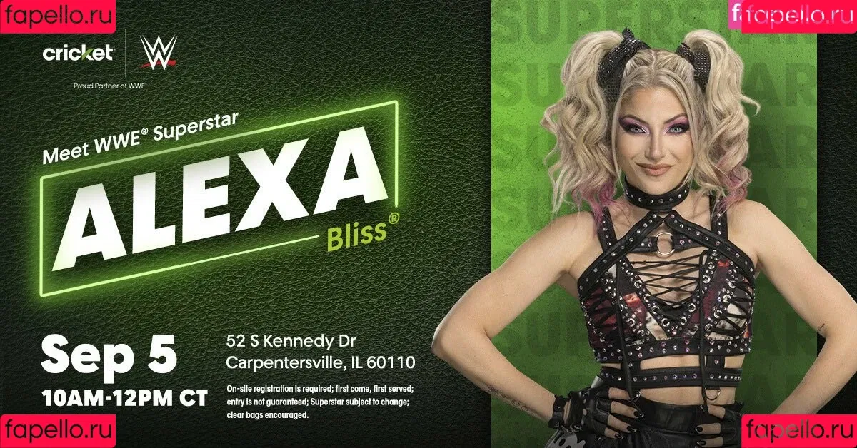 Alexa Bliss / WWE / alexa_bliss / alexa_bliss_wwe_ / alexafansite Onlyfans Photo Gallery 
