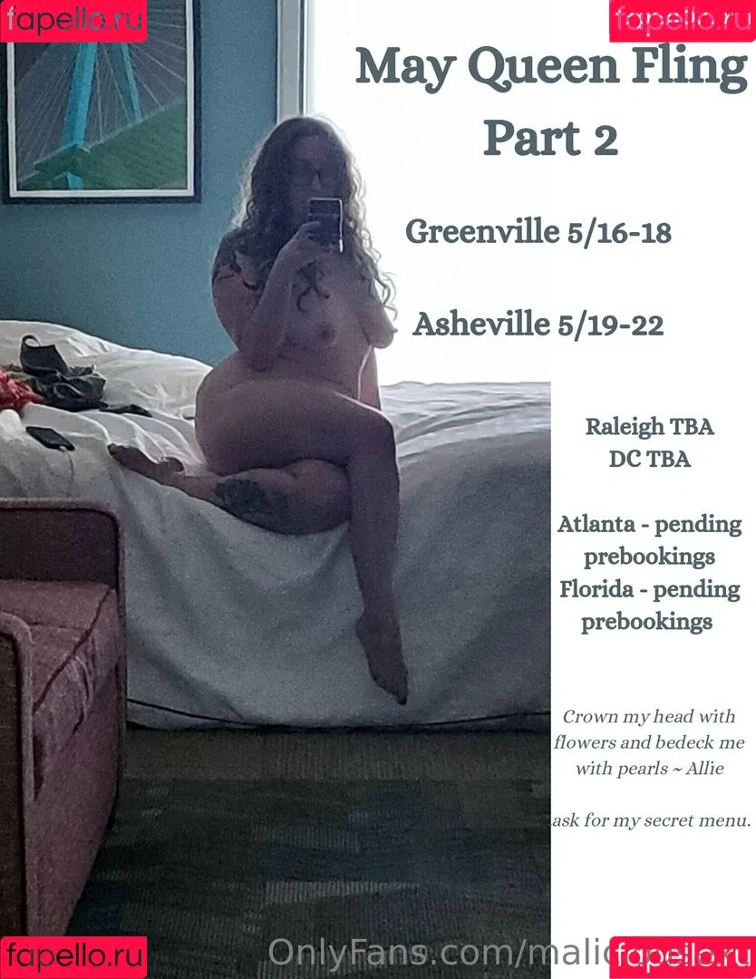 allieisagawdess / maliciousext Onlyfans Photo Gallery 