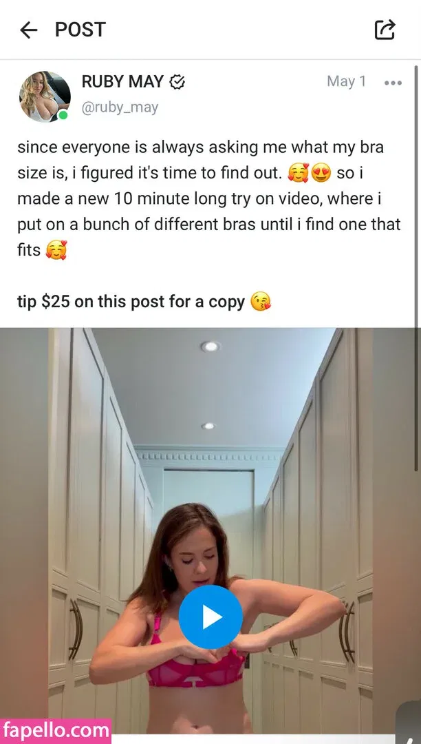 Ruby May / famous4mypersonality / ruby_may Onlyfans Photo Gallery 