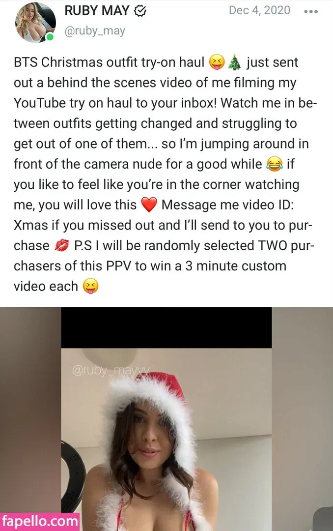 Ruby May / famous4mypersonality / ruby_may Onlyfans Photo Gallery 