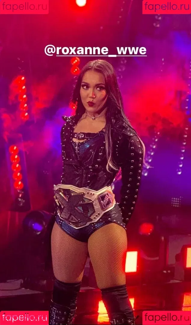 Rok-C - WWE NXT / Roxanne Perez / roxanne_wwe Onlyfans Photo Gallery 