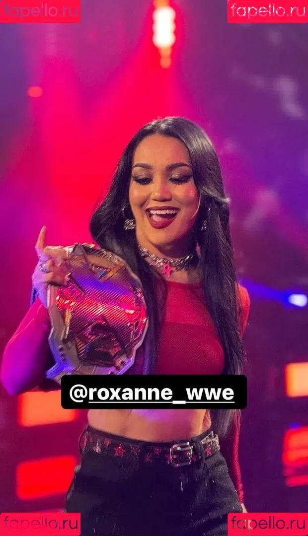 Rok-C - WWE NXT / Roxanne Perez / roxanne_wwe Onlyfans Photo Gallery 
