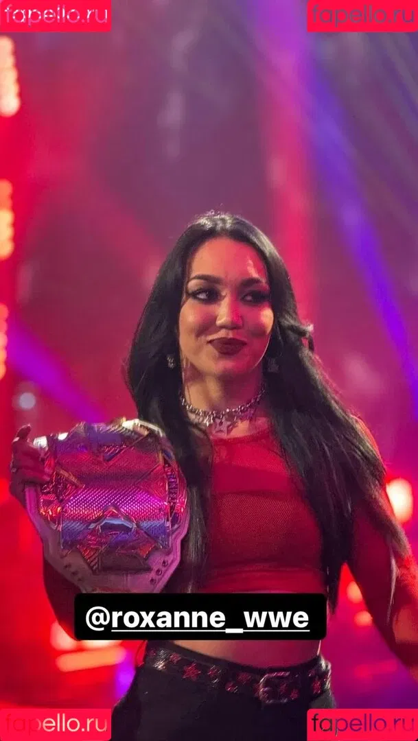Rok-C - WWE NXT / Roxanne Perez / roxanne_wwe Onlyfans Photo Gallery 