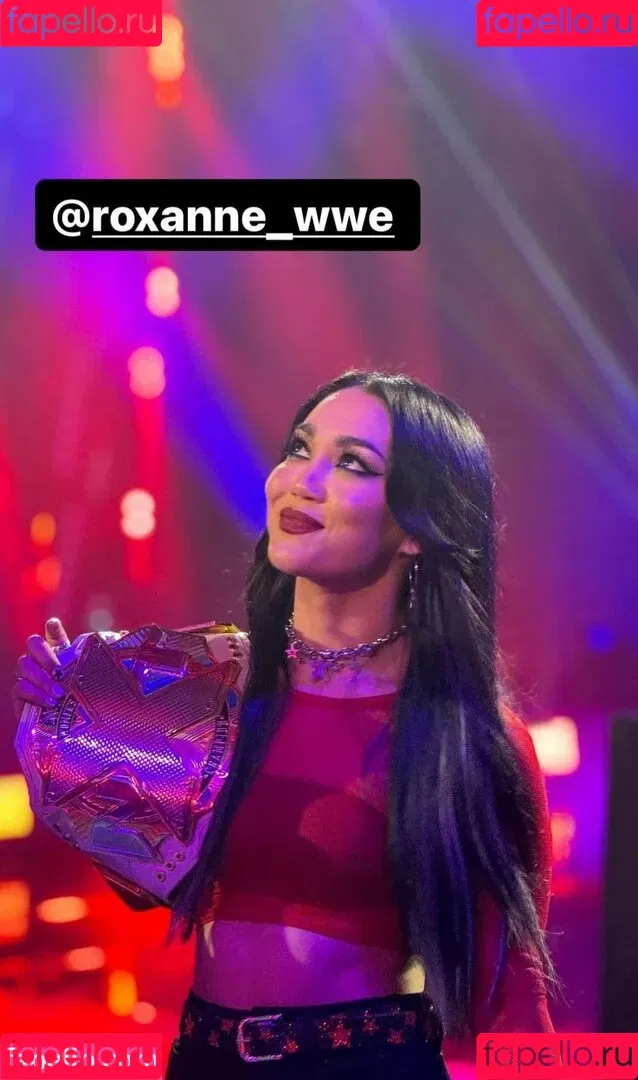 Rok-C - WWE NXT / Roxanne Perez / roxanne_wwe Onlyfans Photo Gallery 