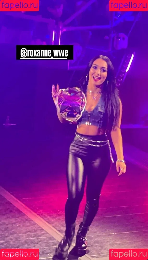 Rok-C - WWE NXT / Roxanne Perez / roxanne_wwe Onlyfans Photo Gallery 