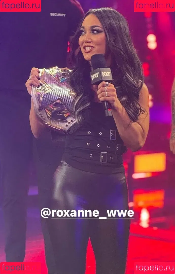 Rok-C - WWE NXT / Roxanne Perez / roxanne_wwe Onlyfans Photo Gallery 
