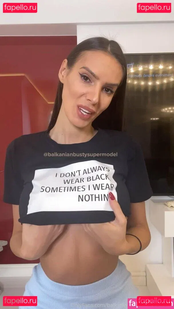 balkanianbustysupermodel Onlyfans Photo Gallery 