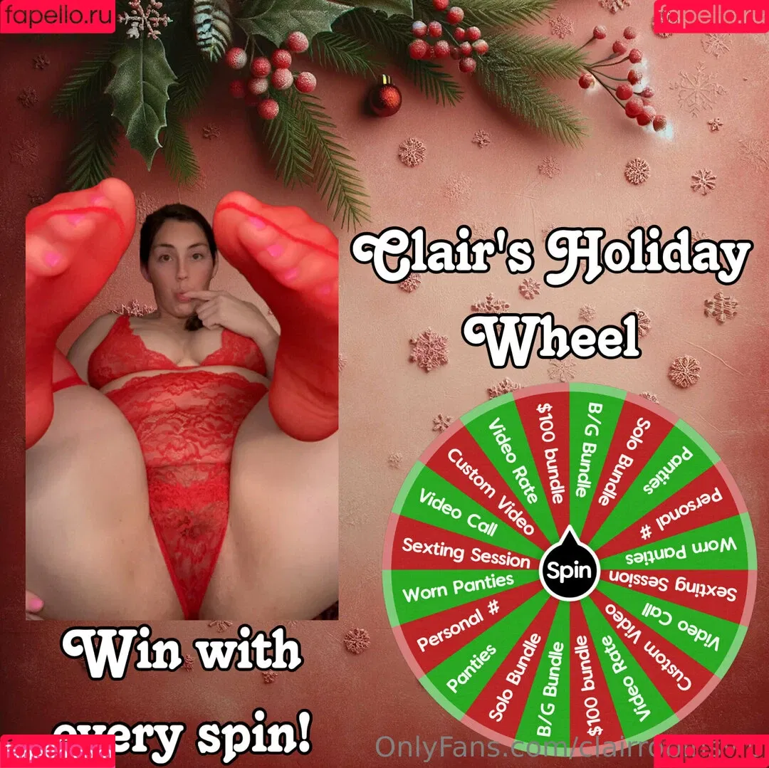 clairouniversal / clairrobinsvip Onlyfans Photo Gallery 