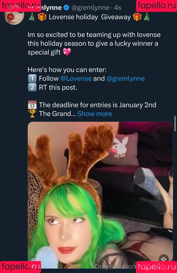 0nlyfans / Gremlynne Onlyfans Photo Gallery 