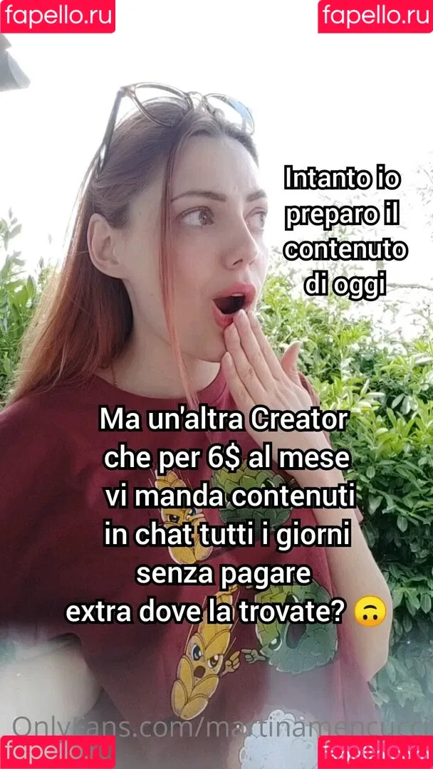 martinamencucci / martinamencucci_ Onlyfans Photo Gallery 