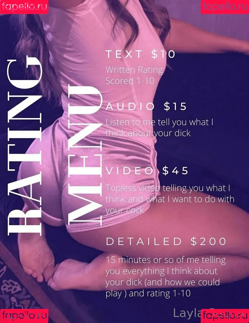 laylasecret / laylasecrets26 Onlyfans Photo Gallery 