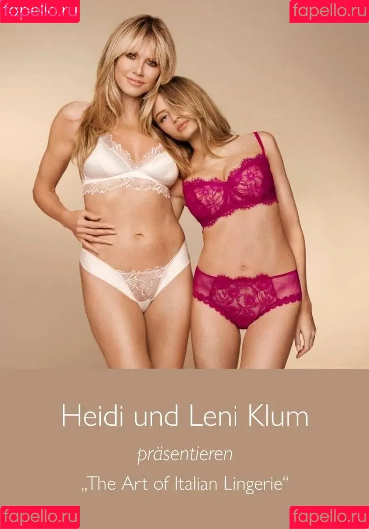 Leni Klum / leni.klum / leniklum Onlyfans Photo Gallery 