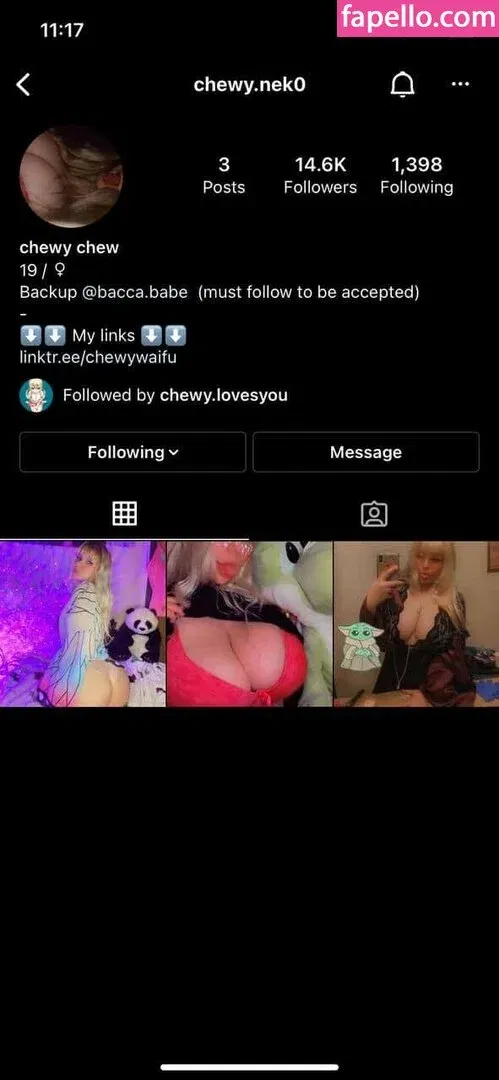 Chewys.melons Onlyfans Photo Gallery 