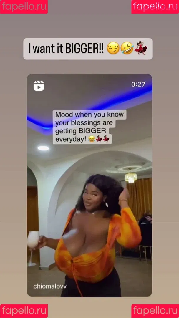 Chioma Lovv / chiomalovv Onlyfans Photo Gallery 